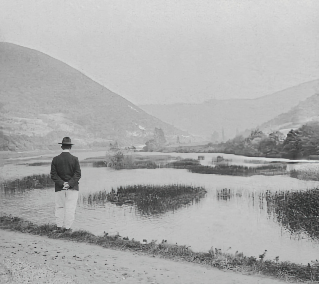 [Le Doubs  Laissey en 1900]